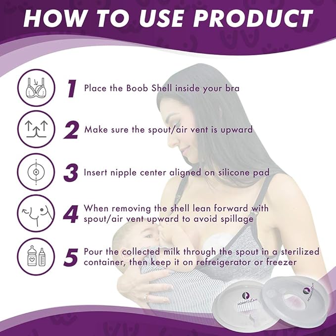 Mommyz Love Breast Shells & Milk Catcher - Image 5