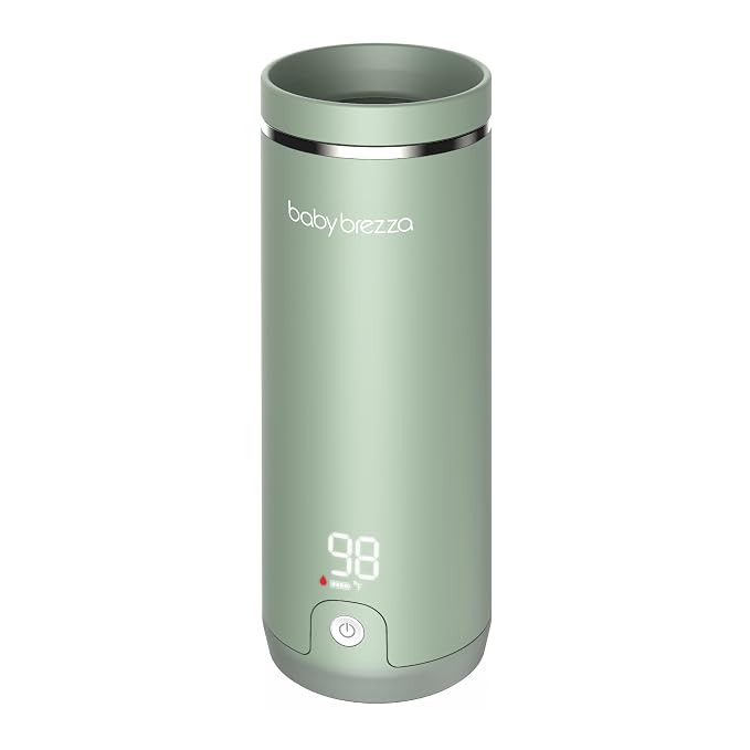 Baby Brezza Portable Warmer – 67% Faster Baby Bottle Warming by BabyBrezza