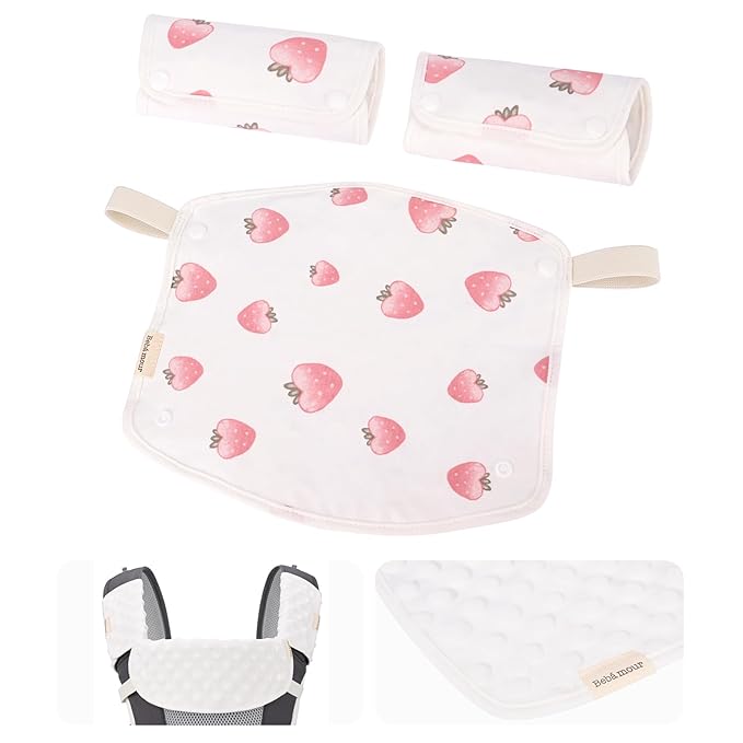 Bebamour Drool and Teething Reversible Cotton Pad by bebear