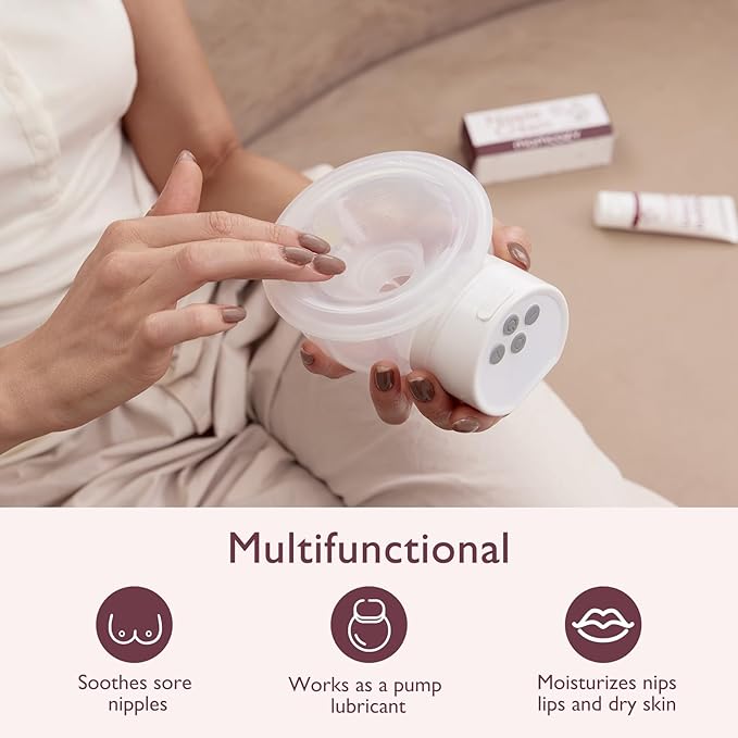 Momcozy Nipple Cream Safe for Breastfeeding, Plant-Based Ingredients, - Image 6