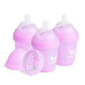 Herobility Double Anti-Colic Baby Bottles – 5 fl oz/140ml – 3-Pack – Purple by Herobility