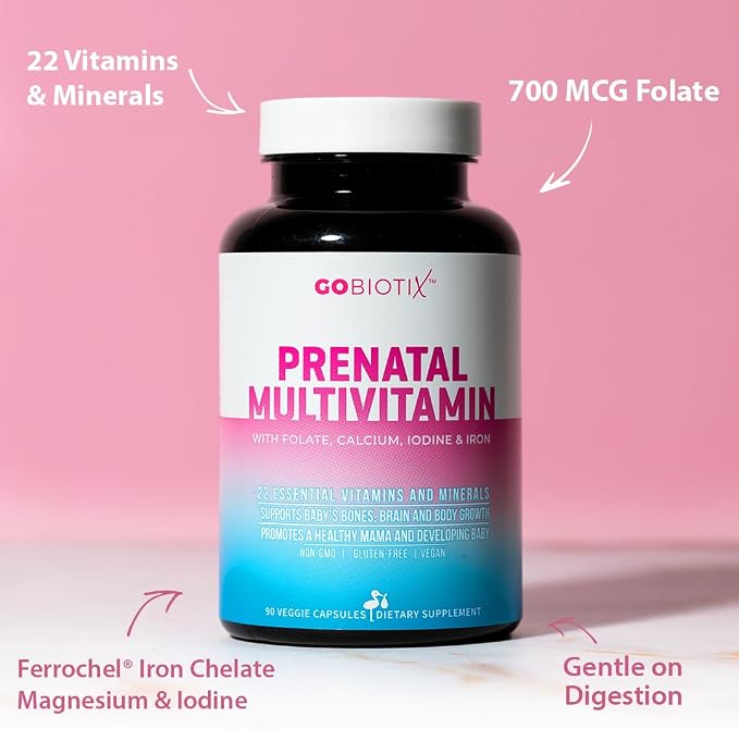 GOBIOTIX Prenatal Vitamins for Women - Image 3