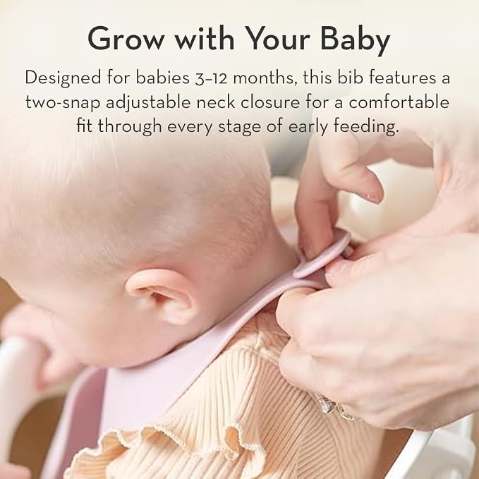 Bella Tunno Little Bites Bib – Silicone Baby Bibs - Image 4