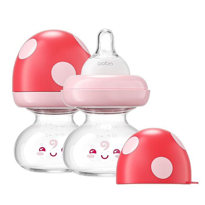 YOHKOH Newborn Glass Baby Bottles by Home