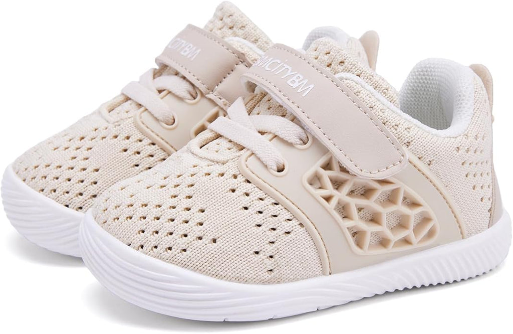 BMCiTYBM Baby Boy Girl Shoes Breathable Mesh Walking Shoes Lightweight Non-Slip by BMCiTYBM