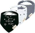 JN&LULU 3 Pack Newborn Baby Bibs Bandana Drool Bibs by JNLULU