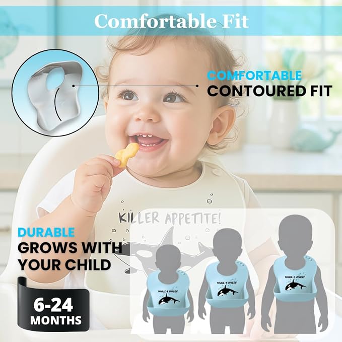 Animal Silicone Bibs for Babies - Image 8