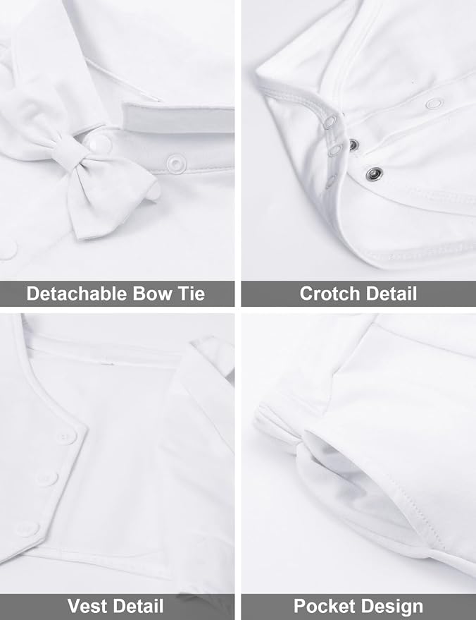A&J DESIGN Baby Boy Suits Clothes Infant Toddler Formal Gentleman Outfits - Image 4
