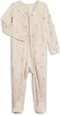 Colored Organics Baby Zip-Up Footed Sleeper by ColoredOrganics