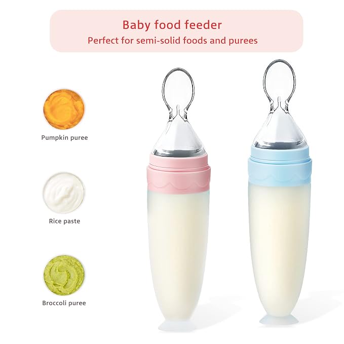 Termichy Baby Food Dispensing Spoon: Squeeze Feeder Dispenser - Image 4