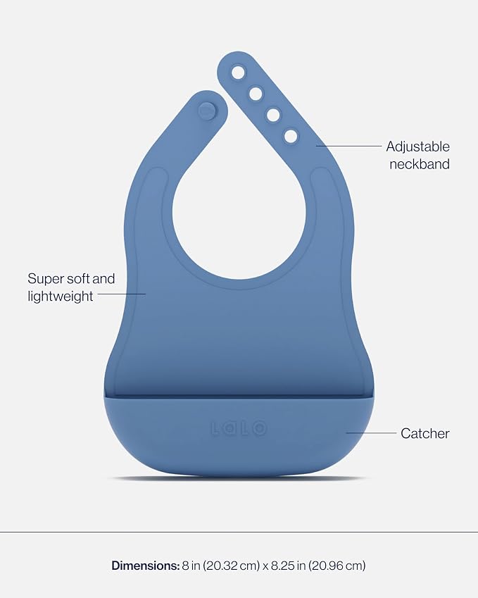 Lalo First Bites Silicone Baby Feeding Set - Image 6