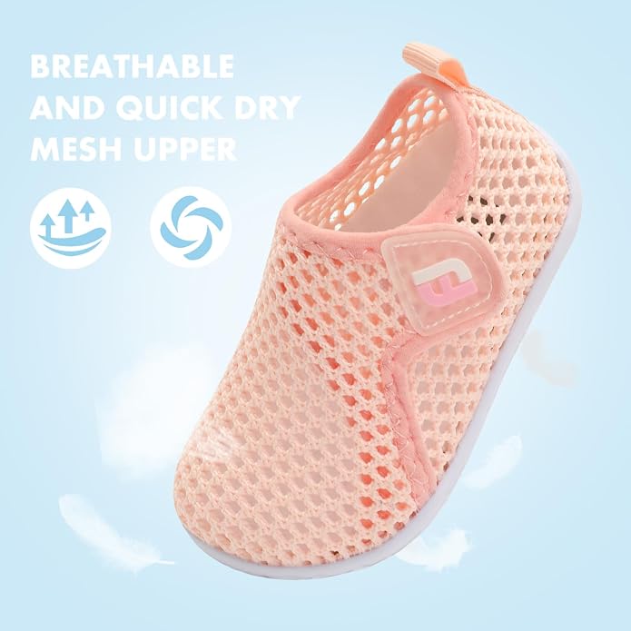 JOINFREE Baby Toddler Water Shoes Boys Girls Sandals Barefoot Kids Breathable - Image 3