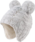 Zsedrut Winter Baby Boy Hats Pompom Baby Beanie by Zsedrut
