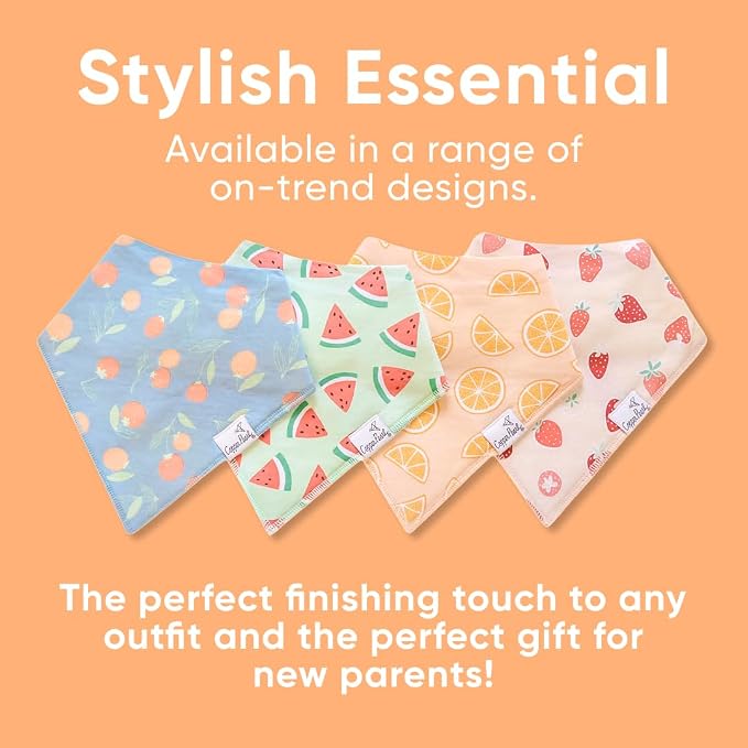 Copper Pearl Baby Bandana Drool Bibs - Image 6