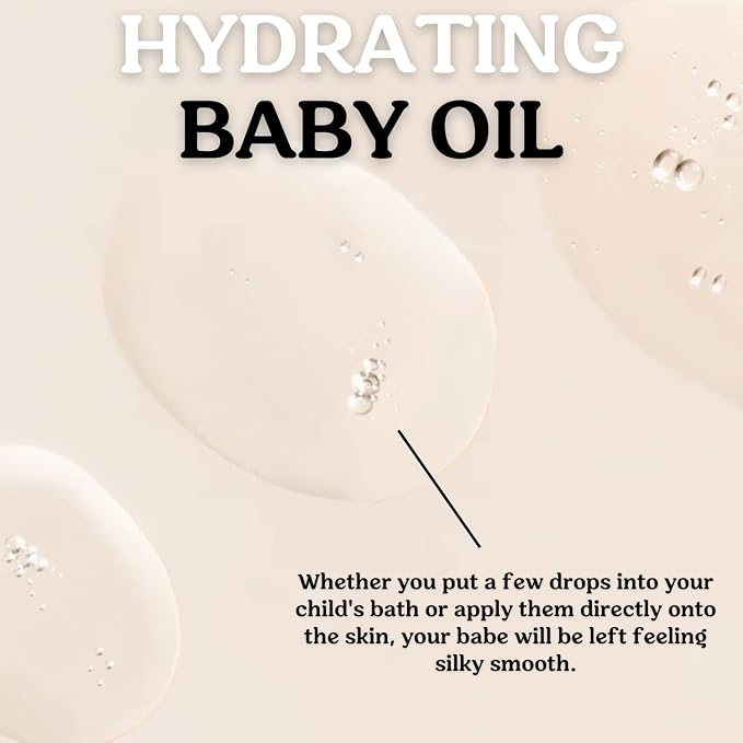 Roe Wellness Baby Oil Calming & Soothes, Hydrates Rough and Irritated Skin | - Image 6