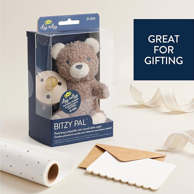 Itzy Ritzy Pacifier & Lovey Set - Image 7