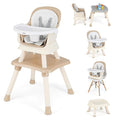 INFANS 8 in 1 Baby High Chair, Convertible Highchair by INFANS