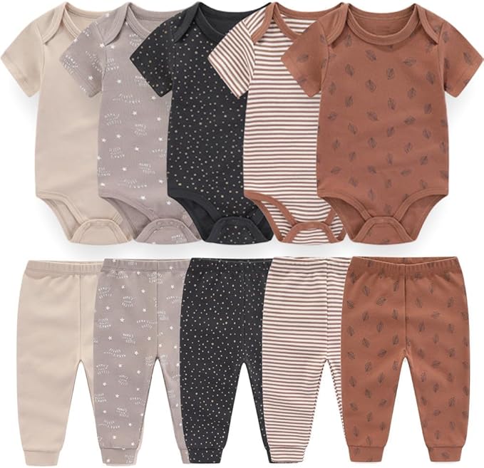 Kiddiezoom Unisex Baby Layette Essentials Giftset Clothing Set 19-Piece - Image 3
