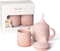 Moonkie Baby Training Cup & Sippy Cup Set | 4 Months+ | Baby-Led Weaning by Moonkie