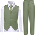 Boys Vest Set Formal Dress Suits Wedding Outfit Dresswear by Lycody