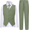 Boys Vest Set Formal Dress Suits Wedding Outfit Dresswear by Lycody