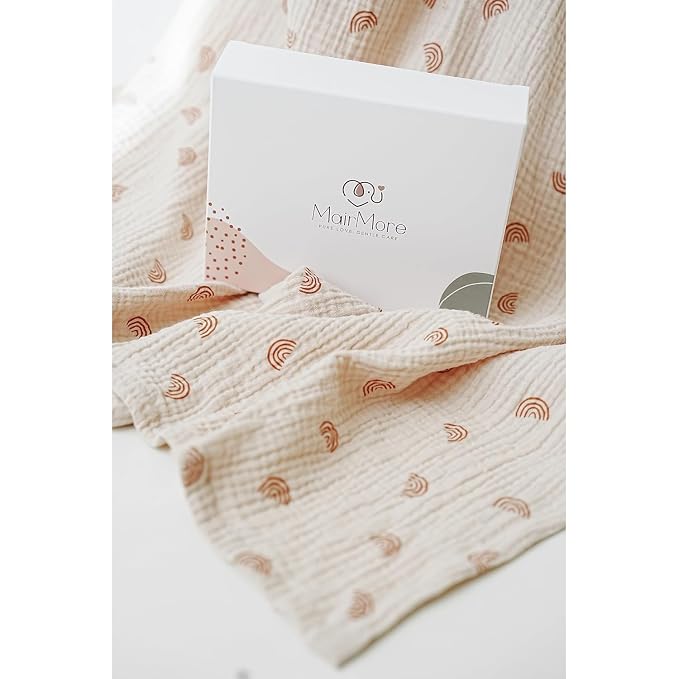 Muslin Nursing Covers for Breastfeeding, Privacy Breast Feeding Cover - Image 6