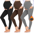 GROTEEN 3 Pack Women's Maternity Leggings by GROTEEN