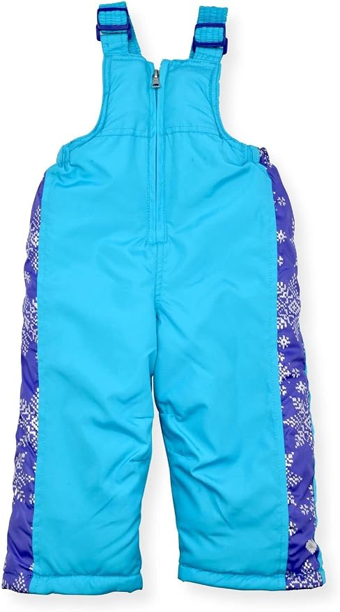 Arctic Quest Little Girls Bib Snow Pants and Ski Jacket Water-Resistant Snowsuit - Image 2