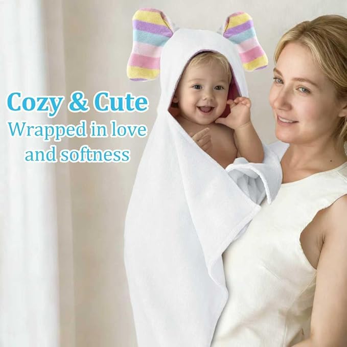 VOOVA & MOVAS Thick Baby Hooded Bath Towel - Image 6