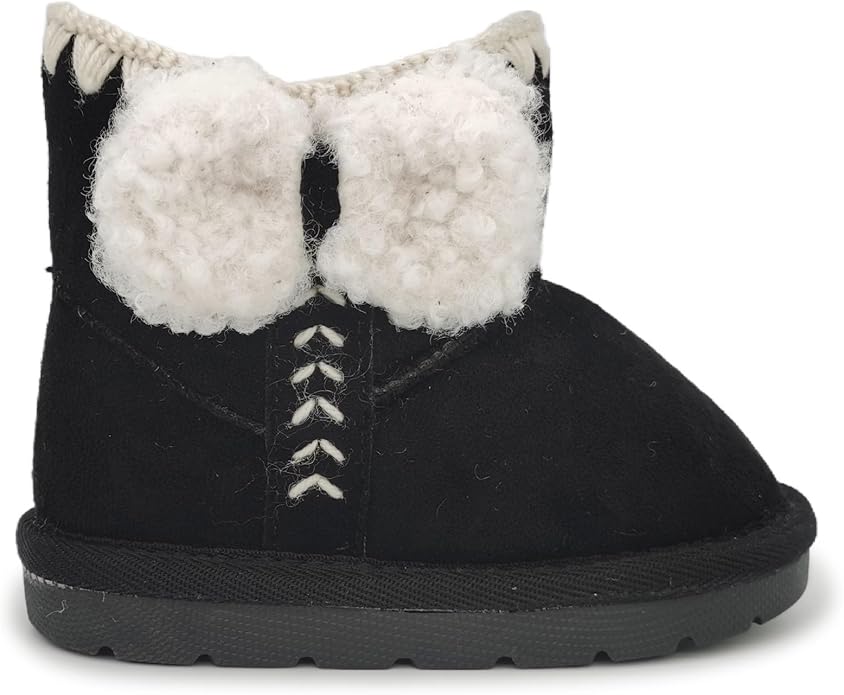 Baby Boots Winter Snow Booties Infant Boys Girls Outdoor Warm Shoes - Image 3