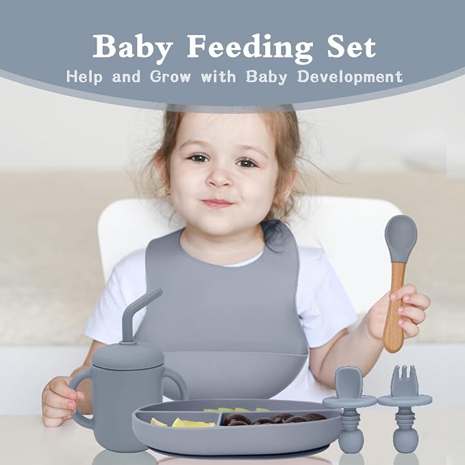 Silicone Baby Feeding Set - Image 4