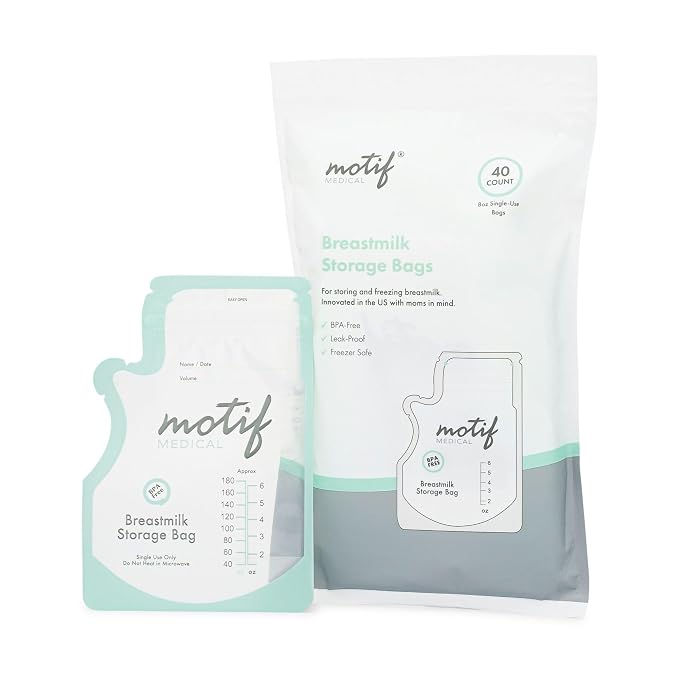 Motif Medical Breastmilk Storage Bags by MotifMedical