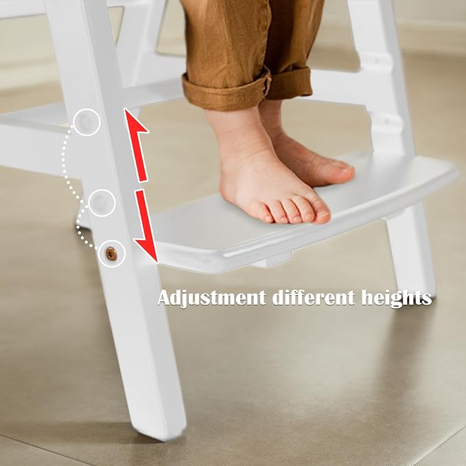 Solid Wood high Chairs for Toddlers, High Chair Grows - Image 5