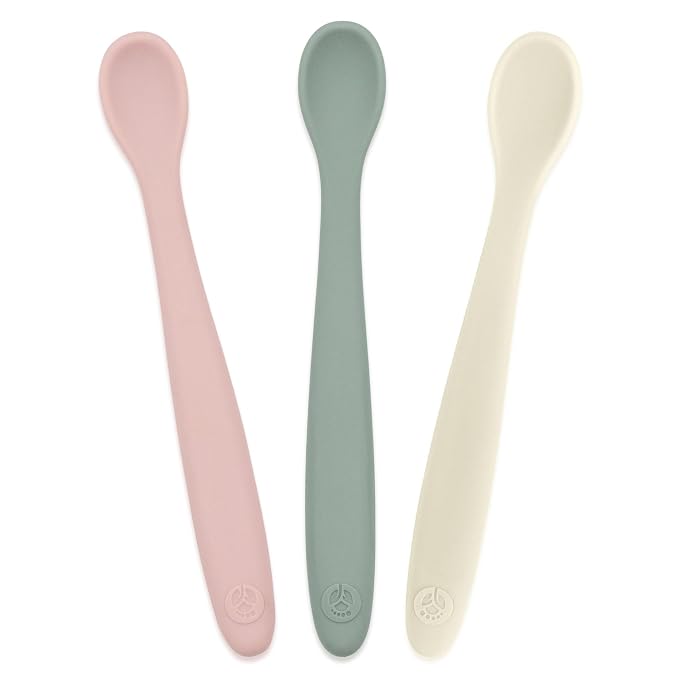 WeeSprout Silicone Baby Spoons by WeeSprout