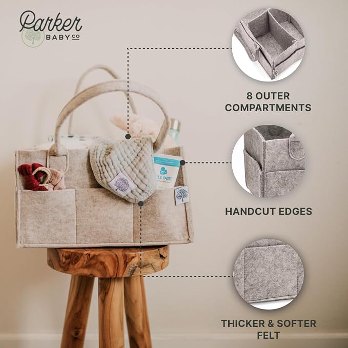 Parker Baby Diaper Caddy - Image 4