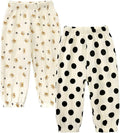MYGBCPJS Baby Boys Girls Cotton Linen Trousers Kids Casual Ankle Pants Loose by MYGBCPJS