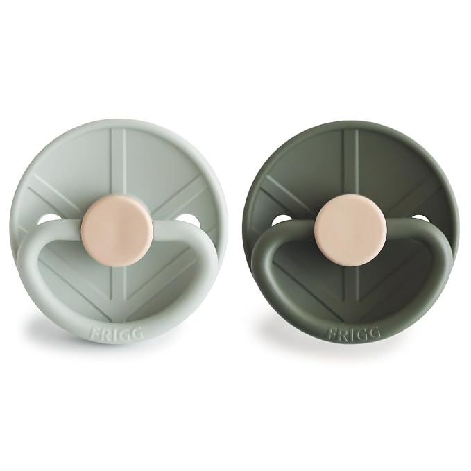 FRIGG Little Viking SilkySoft Silicone Baby Pacifier 2-Pack | Made in Denmark | - Image 2