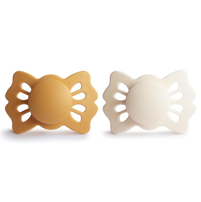 FRIGG Lucky Symmetrical SilkySoft Silicone Baby Pacifier | Made in Denmark | - Image 2