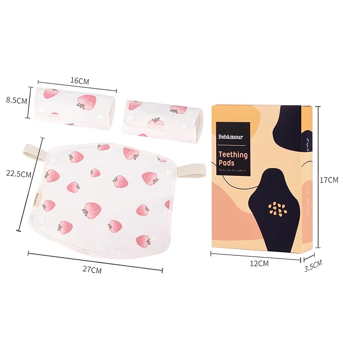 Bebamour Drool and Teething Reversible Cotton Pad - Image 3