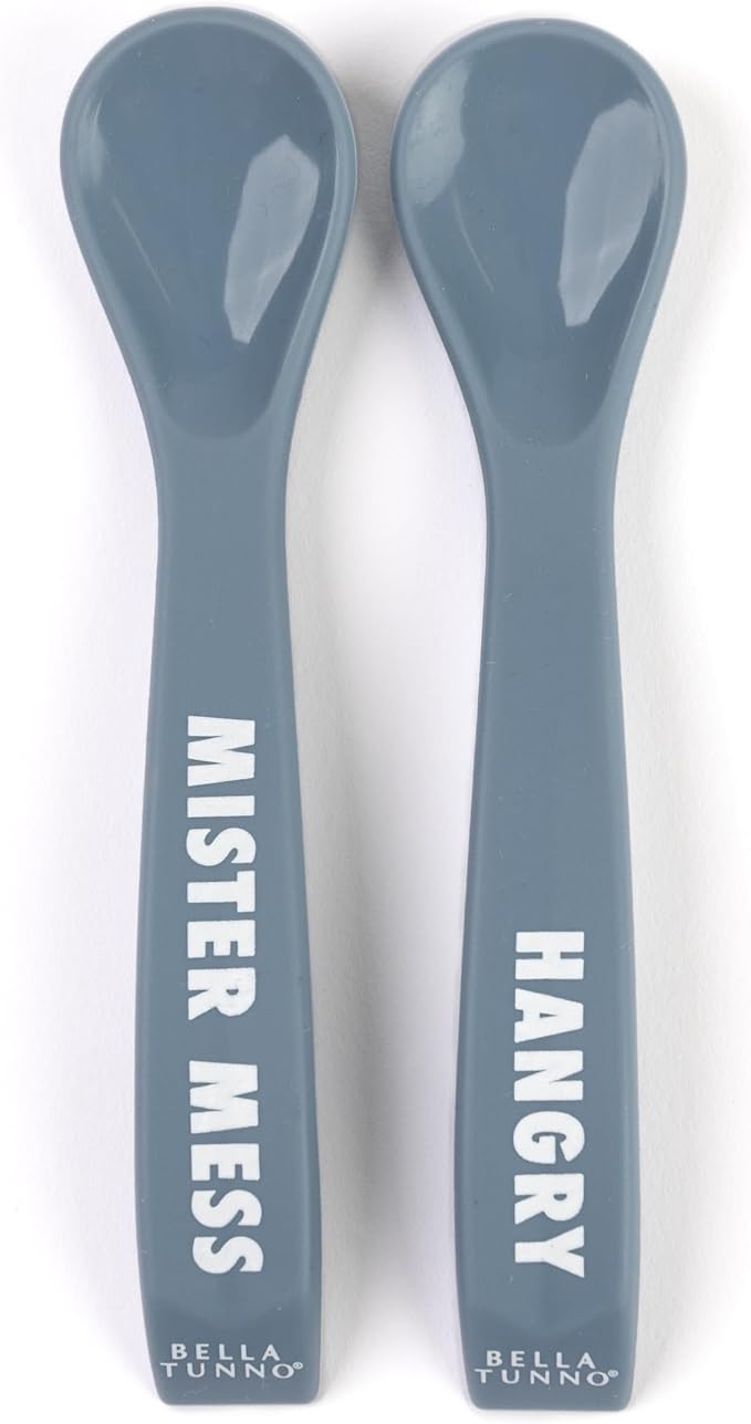 Bella Tunno Silicone Suction Bowl & Spoons - Image 4