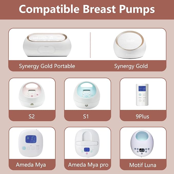 6pcs Duckbill Valves for Spectra S1 Spectra S2 Spectra 9 Plus, Motif Luna - Image 2