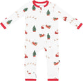 KYTE BABY Unisex Rayon Made From Bamboo Zippered Rompers 0-24 Months by KYTEBABY