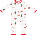 KYTE BABY Unisex Rayon Made From Bamboo Zippered Rompers 0-24 Months by KYTEBABY
