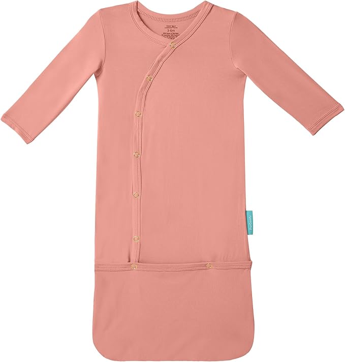 PurComfy Supersoft Baby Sleeper Gowns, Premium Bamboo Viscose Infant Nightgown by PurComfy