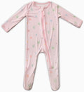 Bamboo Little Soft Baby Footie Pajamas, Baby Clothes, Newborn Sleepers by BambooLittle