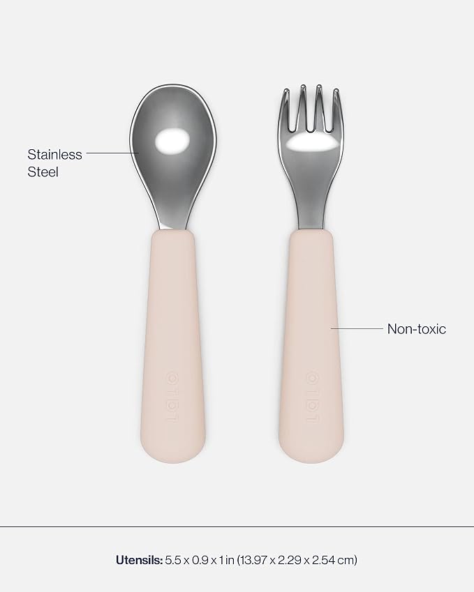 Lalo Big Bites Kids Dinnerware Starter Set - Image 5