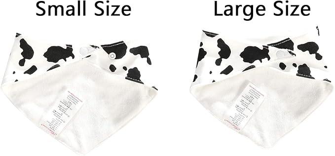 JN&LULU 3 Pack Newborn Baby Bibs Bandana Drool Bibs - Image 4