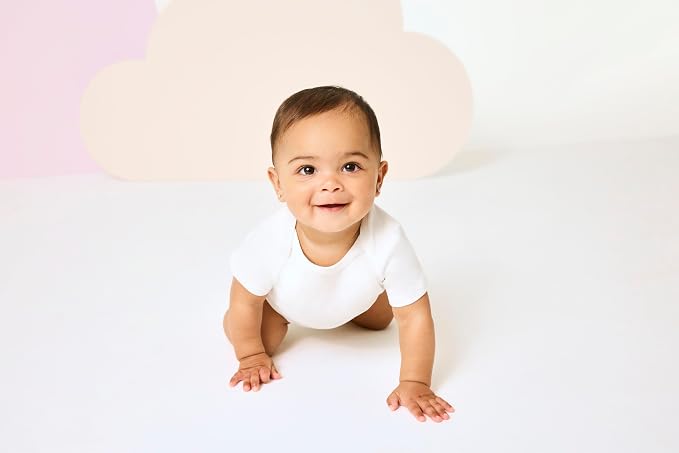 HUGGIES Unisex-Baby 6-Pack Basic Bodysuit - Image 5
