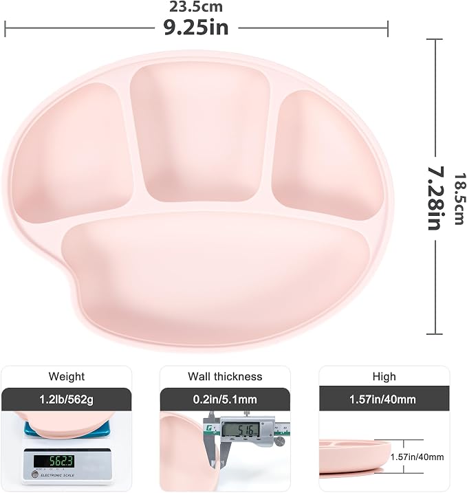 Li&Zhao Baby Bowls with Suction - Image 7