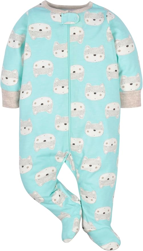 Gerber Baby Boys 4 Pack Sleep 'N Play Footie - Image 4